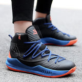 Men's leisure sports all-in-one breathable wear-resistant thick-soled elevation basketball shoes MartLion   
