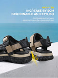 Men's Sandals Summer Casual Thick Bottom Shoes Non-slip Beach MartLion   