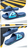 Men's Summer Slippers Anti-slip Thicken EVA Soft Slipper Beach Flip Flops House Bath Slippers Shower Sandals Mart Lion   