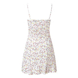 Women's Casual Home Small Floral Camisole Dress Summer Skirt MartLion   