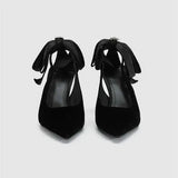 Pumps Women's Shoes Elegant Woman Heeled Luxury High Heels Dress Black Rhinestone Stiletto Korean Nude Party Trendyol MartLion   