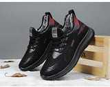 Cotton Shoes Winter Middle-Aged and Elderly Men's Casual Velvet Padded Thick Couple Sneakers Warm Snow Mart Lion   