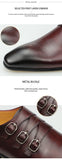 Dress Casual Leather Shoes Men's British Leather Style Designer Loaer Genuine Leather Pointed Toe MartLion   
