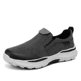 Men's Shoes Anti Slip Versatile Casual Classic Sports Canvas Breathable Casual Walking MartLion Black Grey 39 