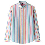 Men's Oxford Long Sleeve Plaid Striped Shirt 100% Cotton Soft  Spring Autumn Clothing Casual Dress Mart Lion 2115 38 S 