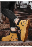 Men Sneakers Outdoor Breathable Boots Outdoor Hiking Winter Shoes Light Non-slip Men Desert Ankle Boots Chelsea Boots Men MartLion