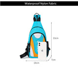 Fengdong mini backpacks for girls small shoulder bag ladies casual chest multifunctional Sports women Mart Lion   
