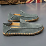 Leather Men Loafers Super Soft Casual Shoes For Men Slip On Male MartLion   