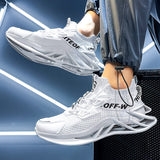 Spring Men's Blade Running Shoes Breathable Sneakers Jogging Antiskid Damping Sports Training Zapatillas Mart Lion   