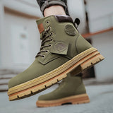Walking Boots for Men Outdoor Boots Men's Ankle Boots Winter High Top Casual Shoes Classic Design MartLion