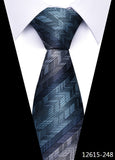 Tie For Men's Newest design Factory 7.5 cm Necktie Yellow Plaid Shirt Accessories Abraham Lincoln's birthday MartLion 12615-248  