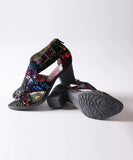 Summer Women's Printed Unique High-heeled Sandals MartLion   