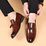 Men’s Wedding Party Shoes Style Dress Shoes for Men Casual Shoes MartLion   