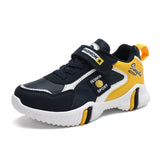Kids Running Shoes Boys Spring Leather Casual Walking Sneakers Children Breathable Comfort Sport Outdoor Mart Lion P585 yellow 28 CN