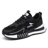 Teenagers Men's Luxury Brand Sneakers Outdoor Trainers Breathable Sport Casual Walking Shoes MartLion Black 39 