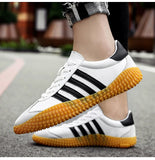 Men's Soft Casual Shoes Light Summer Breathable Mesh Sneakers White Sport German Training Waterproof Canvas Mart Lion   