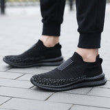 Men's Lightweight Sports Shoes Casual Walking Visit China Breathable Classic Loafers Zapatillas Hombre Mart Lion   