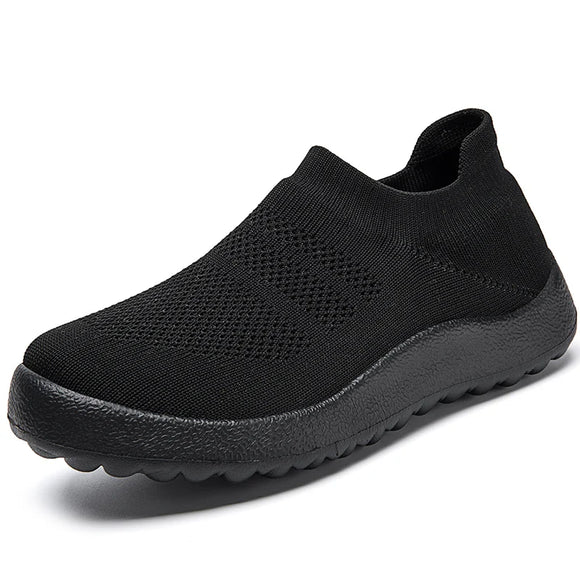 Men's Sneakers Lightweight Shoes Casual Sports Zapatillas Hombre Slip On Loafers MartLion black 36 