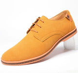 Spring Suede Leather Men's Shoes Oxford Casual Classic Sneakers Footwear MartLion   