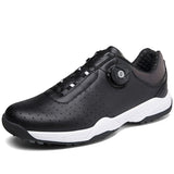 Waterproof Golf Shoes Men's Professiional Golf Footwears Anti Slip Walking Sneakers Outdoor Walking Mart Lion Hei 3.5 