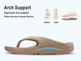 Orthopedic Sandals for Women Arch Support Slides For Recovery Flip Flops Pillow Soft Summer Beach Shoes MartLion   