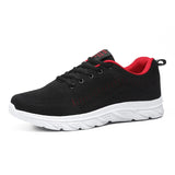 Casual Shoes Balance Sports Luxury Men's Walking Zapatillas Hombre Running Mart Lion Black Red 39 