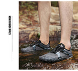 Lightweight beach shoes lovers outdoor hiking breathable speed interference water simple men's swimming Mart Lion   