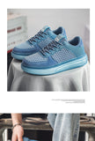 Fujeak Breathable Mesh Vulcanized Shoes Casual Non-slip Sneakers Trendy Men's Mart Lion   