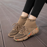 High-top Sock Sneakers Men's Soft Sports Walking Jogging Shoes Women Spring Mesh Running Footwear Mart Lion   