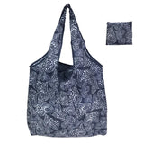 Foldable Shopping Bag Reusable Travel Grocery Bag Eco-Friendly One Shoulder Handbag  Printing Tote Bag MartLion A-1  