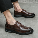 Formal Shoes Men's  Elegant Dress Leisure Oxfords Sapato Social Masculino Mart Lion   