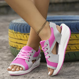 Sandals Lady Platform Chunky Women's Open Toe Casual Summer Sports Shoes MartLion   