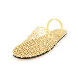 flat-bottomed ladies sandals in summer round head breathable mesh flat-bottomed slippers MartLion   