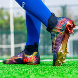 Football Boots TF FG Training Grass Outdoor Professional  Soccer Shoes Men's Women Adult Teenager Non-Slip Soccer Cleats Sneakers MartLion   