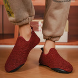 Men's Shoes Winter Slippers Indoor House Couples Plush Slipper Loafers MartLion   