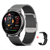 WEEDOM 2023 Bluetooth Call Smart Watch Women Dial Watches Men's Sport Fitness Tracker Heart Rate Smartwatch For Android IOS MartLion Mesh Black  