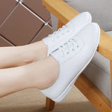 Women Flats Shoes Genuine Walking Spring Casual Flat Non Slip Nursing MartLion   