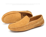 Suede Leather Men's Loafers Luxury Casual Shoes Boots Handmade Slipon Driving  Moccasins Zapatos Mart Lion   