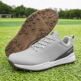 Training Golf Shoes Spike less Men's Golf Sneakers Outdoor Comfortable Walking Footwears Anti Slip Walking MartLion Hui 7 