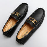 Men's Casual Shoes Breathable Loafers Sneakers Flat Handmade Retro Leisure Loafers MartLion   