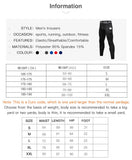 Men's Running Tights Compression Fitness Pants Elastic Running Basketball Sports Workout Tights Gym Running Training Leggings MartLion