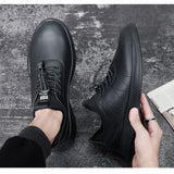 Designer Leather Men's Sneaker Shoes Leather Basketball Sneakers Lace-up Luxury Rubber Shoes Mart Lion   