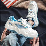 Casual White Sneakers Trendy Men's Shoes Classic Vulcanized Shoes Outdoor Non-slip Walking MartLion   