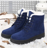 Women's Boots Snow Soft Shoes Woman Platform Ladies Shoes Casual Mid Women's High Boots Flat Winter Girls Boots MartLion
