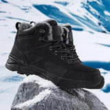 Winter Men Boots Warm  Outdoor Men's Snow Boots Non-slip Men Cotton Boots Lightweight Waterproof Working Ankle Boots MartLion   