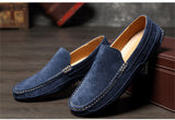 Suede Leather Men's Loafers Luxury Casual Shoes Boots Handmade Slipon Driving  Moccasins Zapatos Mart Lion   