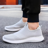 Spring Men's Shoes Slip on Casual Lightweight Breathable Couple Walking Sneakers Hombre MartLion lq1907-qianhui 41 