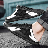 Summer Half Slippers for Men Men's Flat Bottom Casual Shoes Soft Sole Support Shoes Men's Sneakers MartLion
