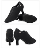 Shoes For Dance Closed Toe Women's Ballroom Modern Tango Salsa Training 5/7CM Heel MartLion   