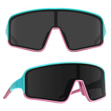Kids Sunglasses for Boys and Girls,Windproof Outdoor Baseball Sports UV400 Protection Sun Glasses MartLion Blue Pink  Black  
